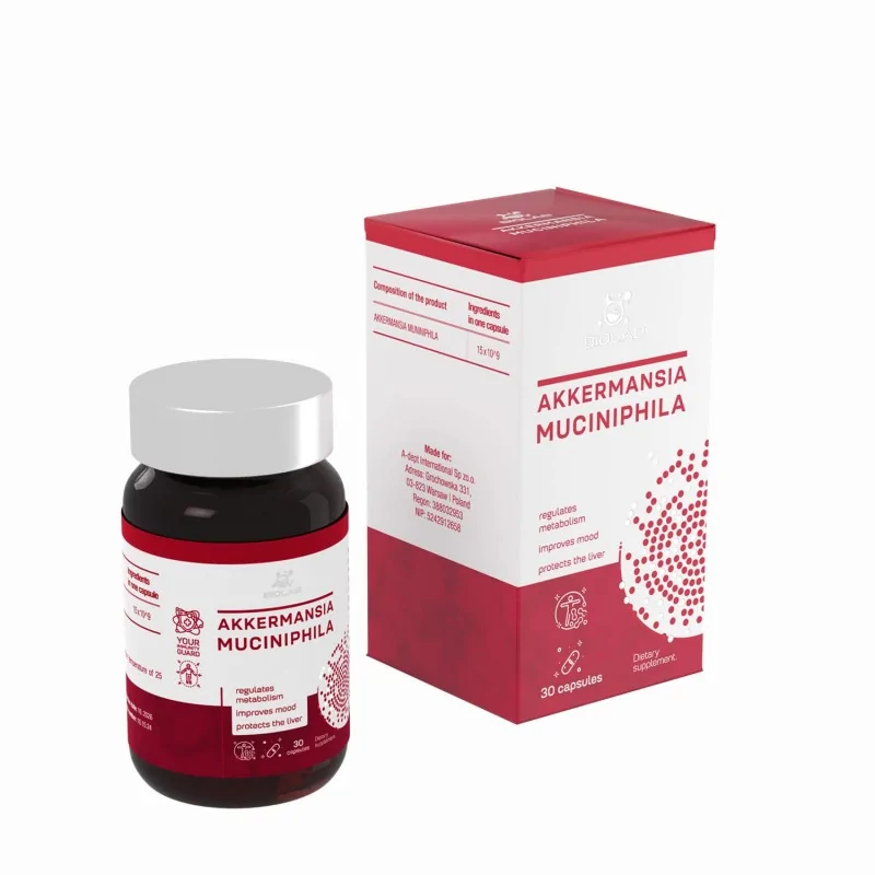 Akkermansia Muciniphila GLP-1 GIP Support 30 Caps Akkermansia Muciniphila GLP-1 GIP Support 30 Caps