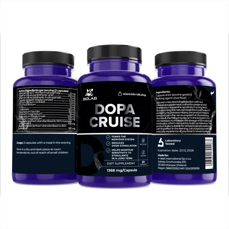 dopa cruise 1368mg 60 caps dopa cruise 1368mg 60 caps