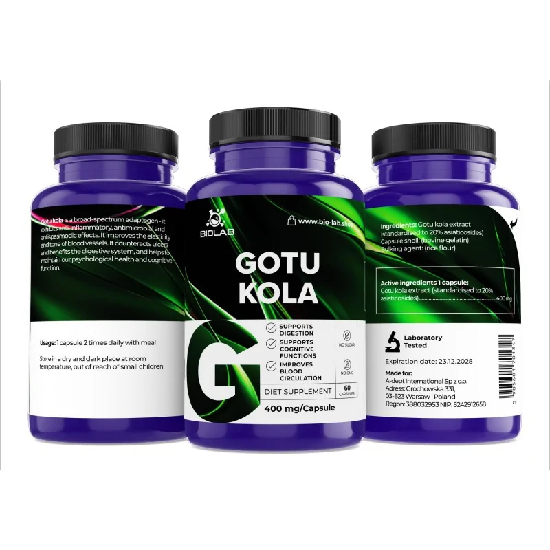 gotu kola 400mg 60 caps gotu kola 400mg 60 caps