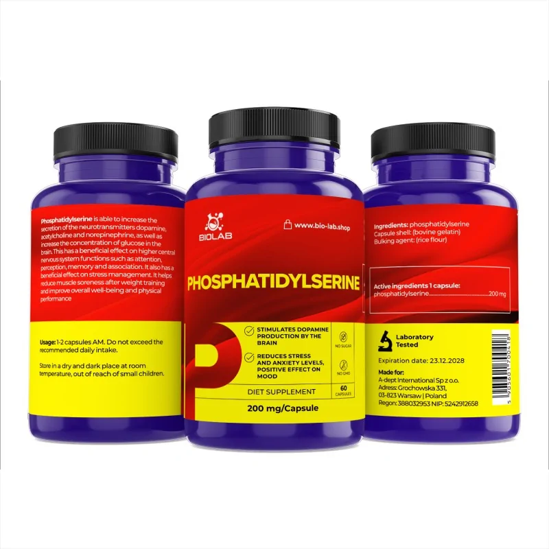 phosphatidylserine 200mg 60 caps